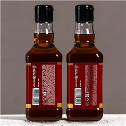 Подарочный набор ЧИСТОЕ СЧАСТЬЕ «Первому во всём»: гель для душа и шампунь для волос виски, 2×250 мл