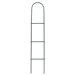 Шпалера, 140×23×1 см, металл, зелёная, «Лестница», МИКС
