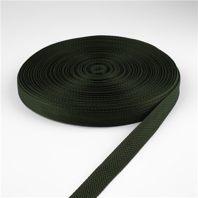 Стропа ременная, 20 мм, 50±1 м, плотность 8.2 г/м, хаки №36