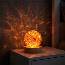 Светильник "Хрустальный шар" (в ассортименте) в коробке