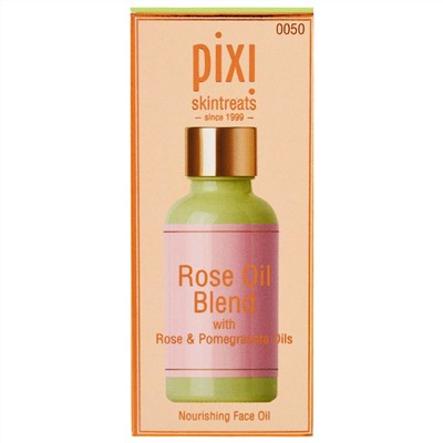 Pixi Beauty, смесь масел, питательное масло для кожи лица, с розовым и гранатовым маслами, 30 мл (1,01 жидкой унции)