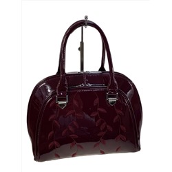 Женская сумка из искусственной кожи, цвет бордовый