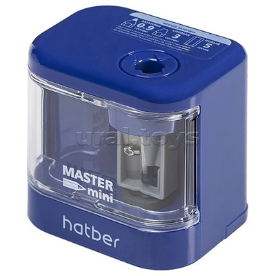 Точилка "Master mini" электрическая с системой контроля заточки с запасным лезвием  в блистере с европодвесом