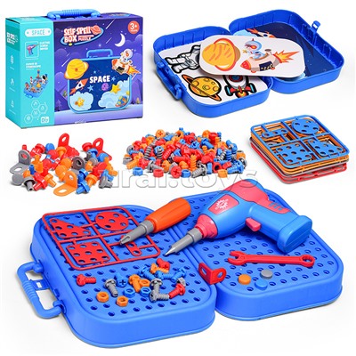 Конструктор "Космос" в коробке