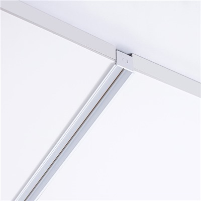 Шинопровод встраиваемый магнитный трековый ULTRA «Слим-100», 2-жильный, белый, 100 см