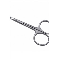 YOKO Ножницы маникюрные для кутикулы изогнутые / Premium Series SN 102, матовые, ручная заточка, 10 см KRISTALLER, 1107867