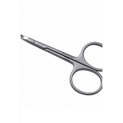 YOKO Ножницы маникюрные для кутикулы изогнутые / Premium Series SN 102, матовые, ручная заточка, 10 см KRISTALLER, 1107867