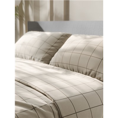 Постельное бельё 1.5-спальное «Этель. Клетка», бязь