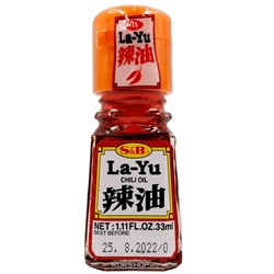 Соус чили в кунжутном масле Ла-Ю S and B S&B, Япония, 31 г. Срок до 16.12.2025.Распродажа