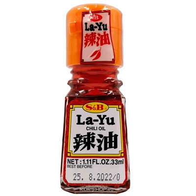 Соус чили в кунжутном масле Ла-Ю S and B S&B, Япония, 31 г. Срок до 16.12.2025.Распродажа