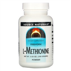 Source Naturals, L-Метионин 3.53 унции (100 г)
