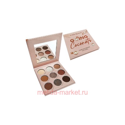 Farres Тени для век 9 цветов Going Coconuts тон 12 HB-210