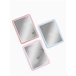 Зеркало настольное, прямоугольное, 15×20 см, (13.5×18.5 см), МИКС