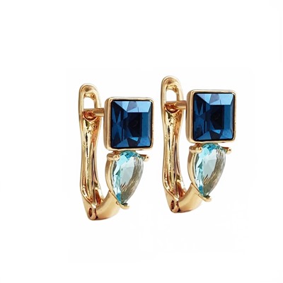 Серьги с кристаллами Swarovski