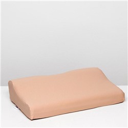 Подушка ортопедическая НТ-ПС-05 «Антихрап», для взрослых, с эффектом памяти и выемкой под плечо, 54×32 см, валики 11/6 см