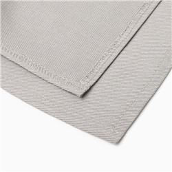 Фартук «Этель» Kitchen, 60×70 см, светло-серый, 100% хлопок, саржа 250 г/м²