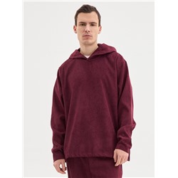 Кофта мужская, MINAKU, бордовая, размер 50