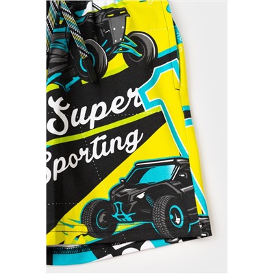 Комплект трикотажный для мальчиков: фуфайка (футболка), шорты PLAYTODAY, 1239629