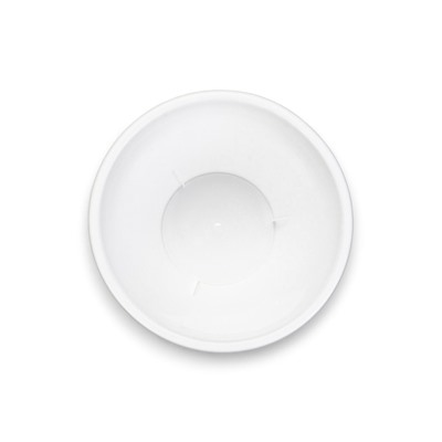 Горшок для цветов «Цветочек», 3.6 л, d=21.5 см, h=16.5 см, пластиковый, белый