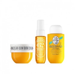 Подарочный набор для тела Sol de Janeiro Bum Bum Jet Set 3 в 1