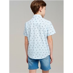 Сорочка текстильная для мальчиков (regular fit)