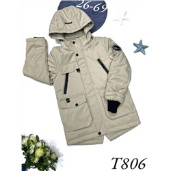 Куртка T806 св.бежевый