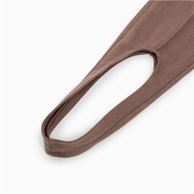 Легинсы классические женские MINAKU: Casual Collection, кофе, размер 42