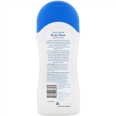 Cetaphil, Ultra Gentle, успокаивающий гель для душа, 500 мл