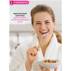 Готовый завтрак Клубника со сливками / 100 г / ТМ Хрустлайт