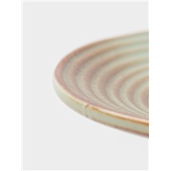 Тарелка для пасты Magistro Sand Ripples, d=22 см, 450 мл, фарфор, голубая