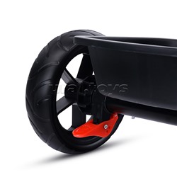 Велосипед трехколесный Rocket 136-BK, колеса EVA 10"/8", цвет черный