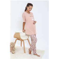 Пижама женская Хлопушек-4 (Бежевый)
