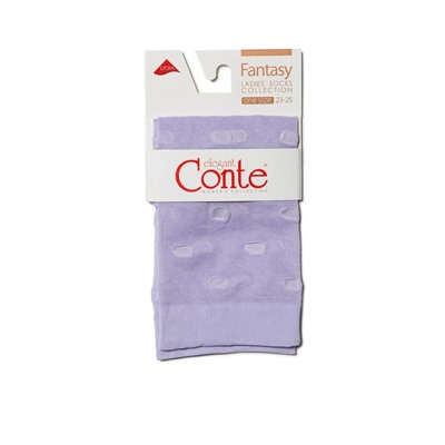Полиамидные CONTE FANTASY 20 Носки в горошек