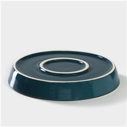 Блюдо фарфоровое Blu reattivo, d=17,5 см