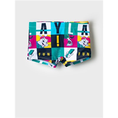 Плавки-шорты трикотажные для мальчиков, короткие