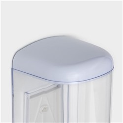 Диспенсер для жидкого мыла SAVANNA, механический, 500 мл, белый