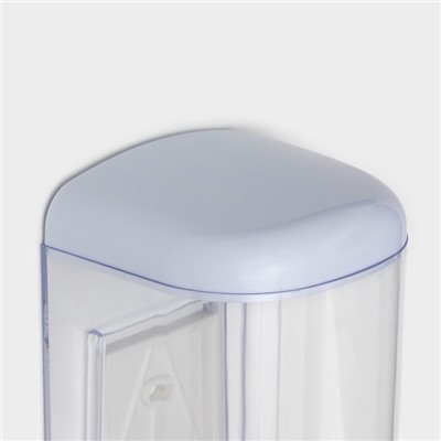 Диспенсер для жидкого мыла SAVANNA, механический, 500 мл, белый