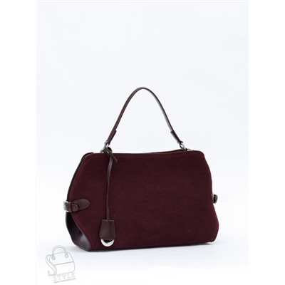 Сумка женская кожаная 1155VG wine purple  Vitelli Grassi
