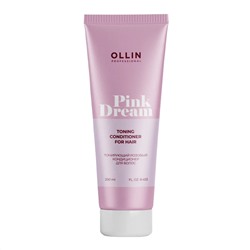 Ollin Тонирующий розовый кондиционер для волос / Pink Dream, 250 мл 25199