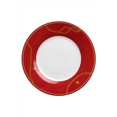 Чашка с блюдцем «Фортуна», красная