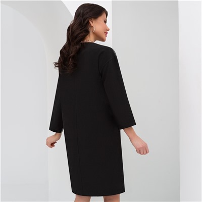 Платье, Свободный полет (блэк, с поясом)