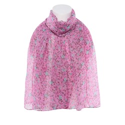 Палантин 1520 Цветочный узор