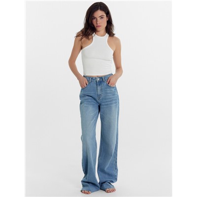 БРЮКИ ЖЕНСКИЕ ДЖИНСОВЫЕ 2024-DTW1301-1