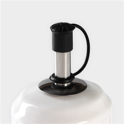 Набор для специй и соусов BellaTenero, 5 предметов: 2 соусника 200 мл, сахарница 360 мл, солонка 120 мл, перечница 120 мл, на бамбуковой подставке, керамика, белый