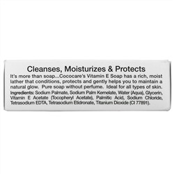 Cococare, Vitamin E Soap, Fragrance Free Antioxidant, 4 oz (113 g)
