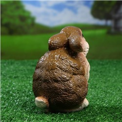 Садовая фигура из гипса «Заяц весёлый», 14×10×16 см, МИКС