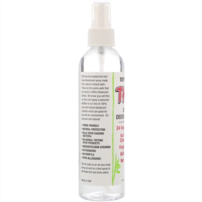 Thai Deodorant Stone, Crystal Deodorant Mist, 240 мл