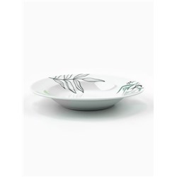 Тарелка суповая керамическая «Природные мотивы», d=21 см