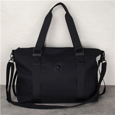 Сумка дорожная 46x22x26 см / BAG-3001/1 /уп 20/черная