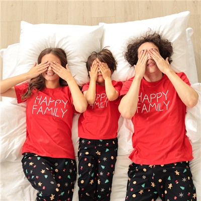 Пижама детская KAFTAN Happy family размер 36 (134-140 см)